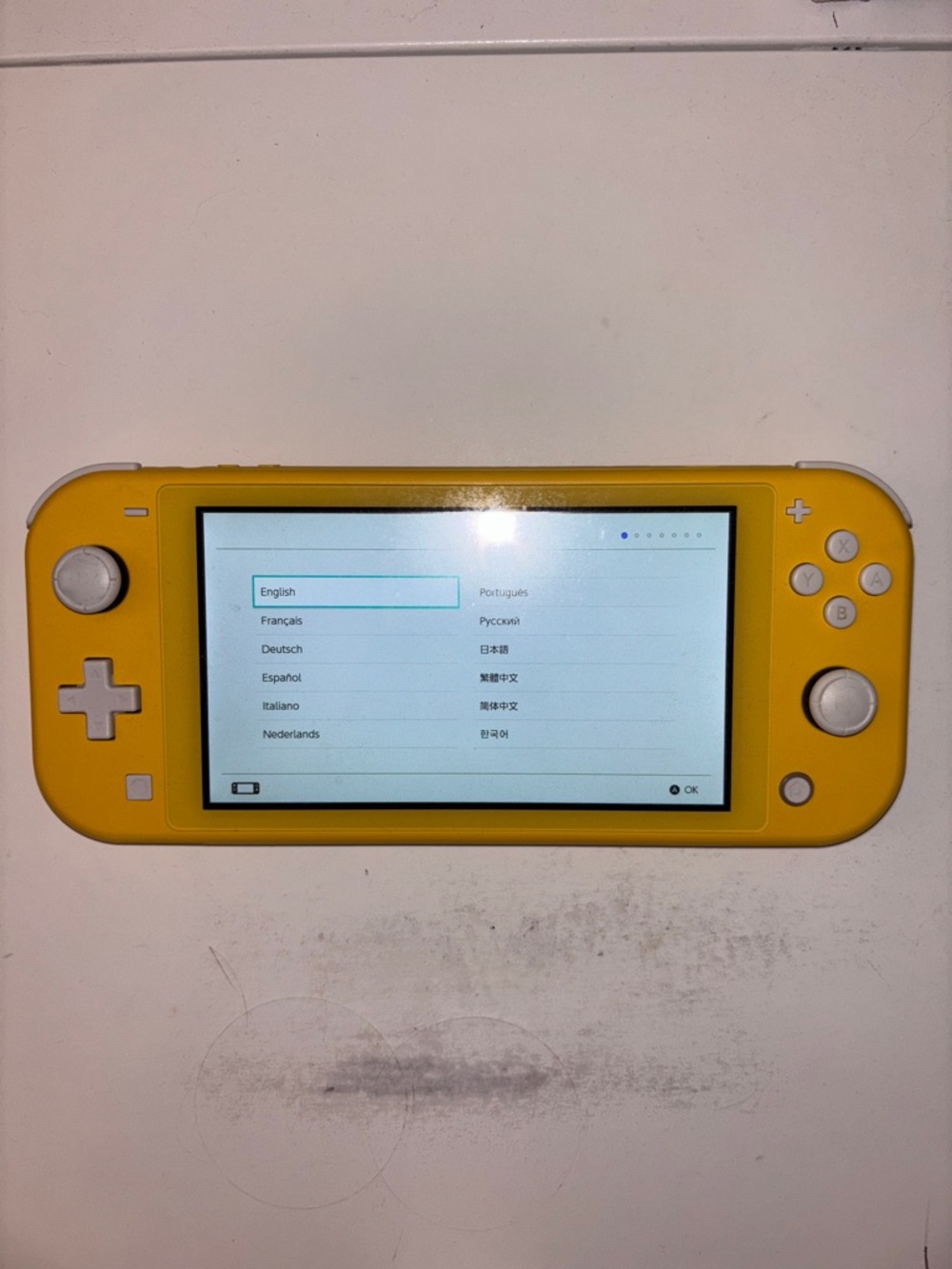 Nintendo Switch Lite Yellow